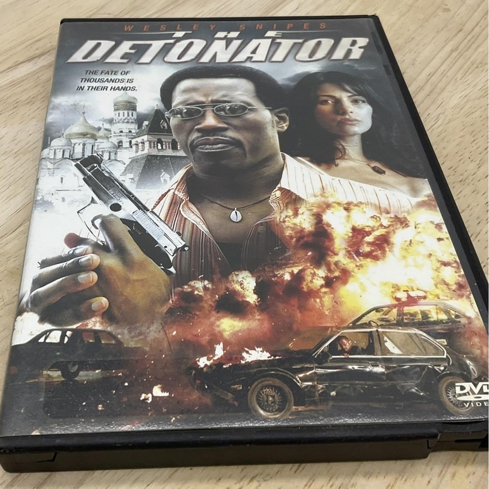 The Detonator DVD 2006 Wesley Snipes R Widescreen Sony Pictures NTSC Action‎